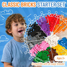 Load image into Gallery viewer, Strictly Briks Toy Building Block, 12 Vibrant Colors, 1008 Pieces, Classic Brick