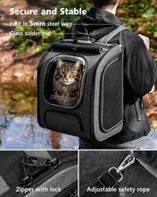 Load image into Gallery viewer, Pecute Cat Backpack Large Space, Cat Carrier Backpack Breathable, Stable Bubble
