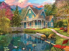 Load image into Gallery viewer, 500 Piece Puzzles for Adults Mountain Villa 20.5 x 15 Inch 500 Piece Jigsaw Puzz