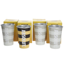 Load image into Gallery viewer, Set of 4 Limited Edition Absolut Vodka Hunni Magic Colour Changing Metal Cups