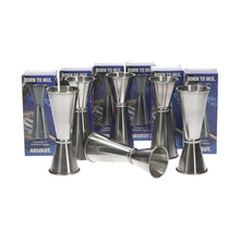 Load image into Gallery viewer, 6 X Absolut Vodka Cocktail Jigger, Brand New & Boxed, Shot Measure Mix Mixer