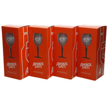Load image into Gallery viewer, 4 x Aperol Spritz Cocktail Glass Brand new. New Clear design 45cl