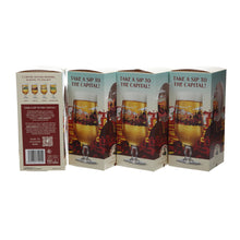 Load image into Gallery viewer, 4 x Ltd Edition Birra Moretti 1 Pint glasses. Pub. Party. Collectables CAPITAL