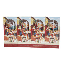 Load image into Gallery viewer, Birra Moretti Ltd edition designs set of 4 pint glasses pub mancave collectable MEET AND SEAT X4