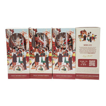 Load image into Gallery viewer, Birra Moretti Ltd edition designs set of 4 pint glasses pub mancave collectable Mercato x 4