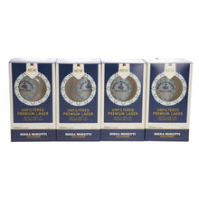 Load image into Gallery viewer, 4 x Birra Moretti Sale Di Mare Beer Glass One Pint 20oz In Gift Box Brand New