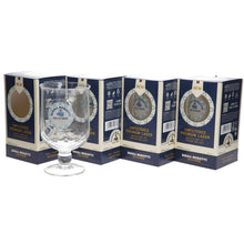 Load image into Gallery viewer, 4 x Birra Moretti Sale Di Mare Beer Glass One Pint 20oz In Gift Box Brand New