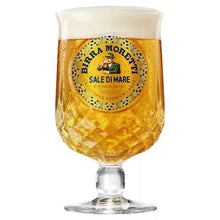 Load image into Gallery viewer, 4 x Birra Moretti Sale Di Mare Beer Glass One Pint 20oz In Gift Box Brand New