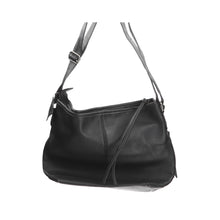 Load image into Gallery viewer, Ladies Black Handbag Shoulder Bag With Strap Large Ladies Dress Bag Hand Bag