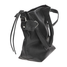 Load image into Gallery viewer, Ladies Black Handbag Shoulder Bag With Strap Large Ladies Dress Bag Hand Bag