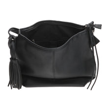 Load image into Gallery viewer, Ladies Black Handbag Shoulder Bag With Strap Large Ladies Dress Bag Hand Bag