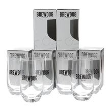 Load image into Gallery viewer, 6 x Brewdog 1/2 Pint Glass Brand New. Boxed. Party. Bar