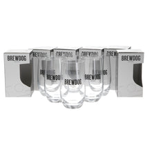 Load image into Gallery viewer, 6 x Brewdog 1/2 Pint Glass Brand New. Boxed. Party. Bar