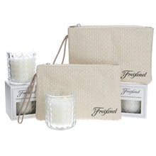 Load image into Gallery viewer, 4 X Freixenet Prosecco Fragranced Candle 200g & 2x Freixenet Toilet/Make Up Bags