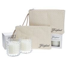 Load image into Gallery viewer, 4 X Freixenet Prosecco Fragranced Candle 200g & 2x Freixenet Toilet/Make Up Bags