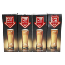 Load image into Gallery viewer, Carling pint glasses set of 4 collectables mancave bar pub parties