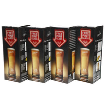Load image into Gallery viewer, Carling pint glasses set of 4 collectables mancave bar pub parties