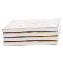 Load image into Gallery viewer, Cruzcampo Coasters ceramic and cork bottom set of 4 collectables mancave bar