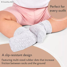 Load image into Gallery viewer, Cozyway Non-Slip Ankle Style Socks with Grippers, 12 Pack for Babies 6-12months