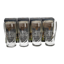 Load image into Gallery viewer, Guinness 2/3rd pint glasses set of 4 mancave pub party collectables