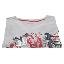 Load image into Gallery viewer, Hard Rock Cafe T Shirts PICCADILLY HRC MENS MASH UP SS CITY TEE GREY LARGE