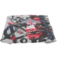 Load image into Gallery viewer, Hard Rock Cafe T Shirts PICCADILLY HRC MENS MASH UP SS CITY TEE GREY LARGE