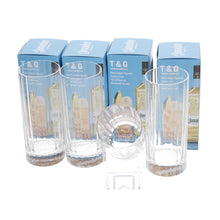 Load image into Gallery viewer, Jimador Tall slim cut glasses 15.5cm tall set of 4 collectables bar mancave
