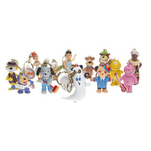 Load image into Gallery viewer, Artoy keyrings hand painted novelty characters assorted set of 14 collectables