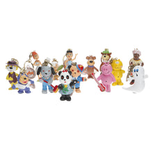 Load image into Gallery viewer, Artoy keyrings hand painted novelty characters assorted set of 14 collectables