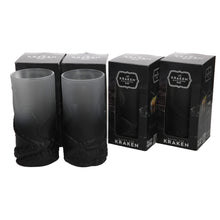 Load image into Gallery viewer, 4 x KRAKEN HIGHBALL Tentacles 'SOLID GLASS' Perfect for Bar, Man Cave, Shed