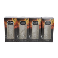 Load image into Gallery viewer, KRAKEN HIGHBALL Tentacles heavy solid glass Clear set of 4 collectables mancave