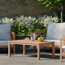 Load image into Gallery viewer, Amalfi Teak Sofa Set two sofa seater and 2 chairs and table( seconds )