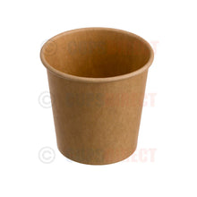 Load image into Gallery viewer, Kraft Paper Portion Pots Cups Compostable Ramekin Sauce Cups 1oz x 400