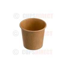Load image into Gallery viewer, Kraft Paper Portion Pots Cups Compostable Ramekin Sauce Cups 1oz x 400