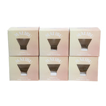 Load image into Gallery viewer, 6 X MALIBU MARTINI GLASS ENGRAVED COCKTAIL BOXED PARTY NEW