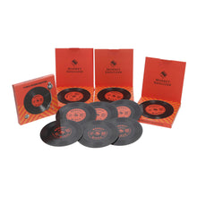 Load image into Gallery viewer, Monkey Shoulder vinyl record coasters 4x6 pack collectables bar pub mancave
