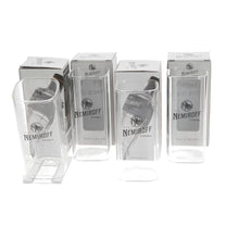 Load image into Gallery viewer, Nemiroff Vodka Clear square glasses set of 4 collectables party mancave bar