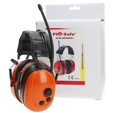 Load image into Gallery viewer, Prosafe ear defenders with Radio Built AM FM Radio Ear Defenders