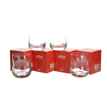 Load image into Gallery viewer, 4 x Jura Scotch Whiskey tumblers.