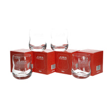 Load image into Gallery viewer, 4 x Jura Scotch Whiskey tumblers.