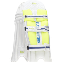 Load image into Gallery viewer, Players Edition Cricket Batting Pads SKT Cricket Guards Batting Guards White