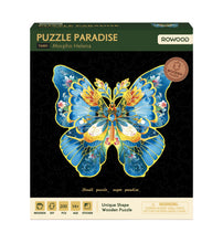 Load image into Gallery viewer, ROWOOD Morpho Helena wooden jigsaw puzzle 200PCS