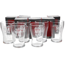 Load image into Gallery viewer, 6 x Tetley's No 4 Premium Lager One Pint 20oz Bitter Glass