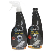 Load image into Gallery viewer, op Gear Car Cleaning Kit - 2 x 750ml car valeting products shampoo and cockpit