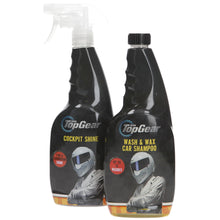 Load image into Gallery viewer, op Gear Car Cleaning Kit - 2 x 750ml car valeting products shampoo and cockpit