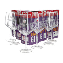 Load image into Gallery viewer, Whitley Neil Stemmed glasses set of 6 pub bar mancave collectables