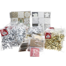 Load image into Gallery viewer, New Christmas Bows AND Tags multipacks Christmas Presents Decorations. BUNDLE