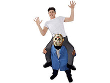 Load image into Gallery viewer, Morph Latex Mask Serial Killer Piggyback Halloween Costume for Adults