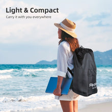 Load image into Gallery viewer, AKASO Large Portable Beach Canopy BT14 wind water and shade cover sun protection