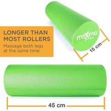 Load image into Gallery viewer, Maximo Fitness Fascia Roller for Spine and Back, Legs, Arms -Medium Hard Massage